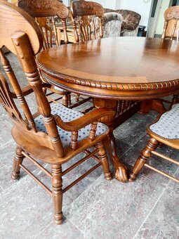 Krásný stůl a 6x židlí -Dovoz zdarma - 13