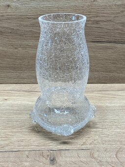 váza stará váza československé sklo retro váza - 13