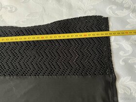 Hypnotic - dáms. černé dl. šaty s rozparky – M/L? - 13