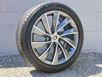 Nová orig alu kola Škoda Superb Pegasus, Dunlop 235/45/18 - 13