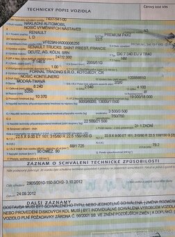 Renault Premium kontejner 4x2, rok 2012,297000kmE5, hydruka - 13