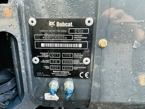 Zánovní mini bagr Bobcat E10Z, TOP STAV, r.2022, 199mth - 13