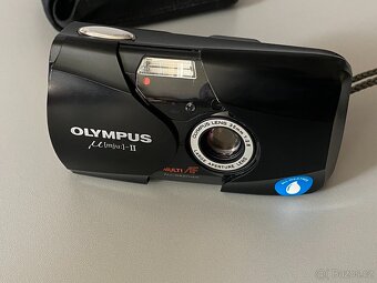 fotoaparát retro foťák olympus mju 2 foto retro aparát - 13