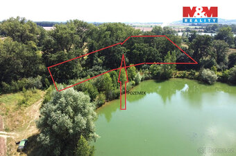Prodej pozemku u vodní plochy Sandberk, 4657 m², Kolín - 13