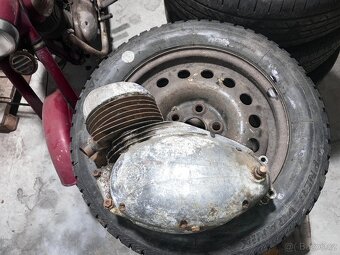 motor z motocyklu ČZ 150 - 13