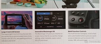 Prodám Blackmagic Pocket Cinema Camera 6K - 13