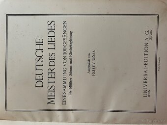 Staré noty- klavír,housle - 13