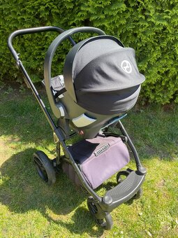 Kočárek Adamex 2v1 + autosedačka Cybex - 13
