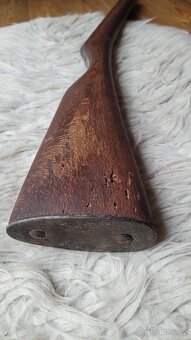 Cvičná puška na Šerm bodákem + učebnice + medaile - 13