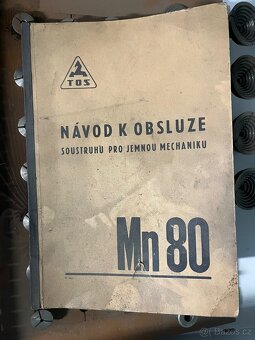 Soustruh tos Čelákovice typ mn-80 1961 - 13