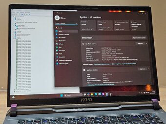 RTX 4080 12GB_MSI VECTOR 17 HX_i9-14900HX_32GB_17" 240HZ 2K - 13
