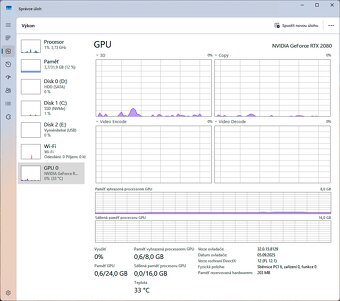 Herní počítač s RTX 2080, Ryzen 5, 32GB, B550 Wi-Fi + BT - 13
