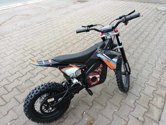 Pitbike Leramotors Rocket 1600W 14x12 oranžová - 13