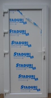 Dveře vchodové ořech. zlatý dub, antracit, mahagon, bílé . - 13