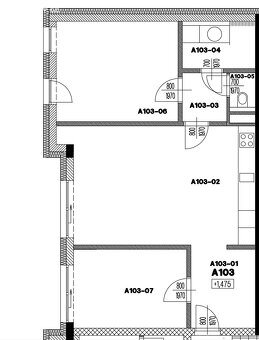 Prodej bytu 3+kk 70 m² Košinova, Brno - Královo Pole - 13