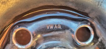 Plechové disky Škoda Fabia 2 5x100 6x15 ET43 195/55r15 letní - 13