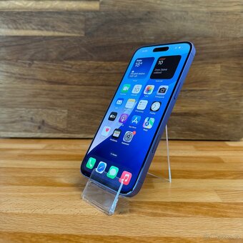 iPhone 16 Plus 128GB,modrý, 100% baterie, eSIM (rok záruka) - 13