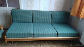 Retro sedací souprava Jitona 60. léta - gauč, křesla, židle - 13