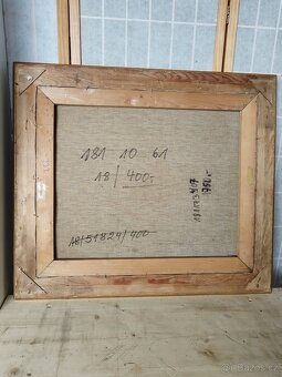 obraz DÍVENKA, akt, olej, Karel V. Skála - 13