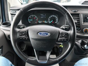 Ford Transit Custom 2.0TDCi,96kW,6míst,klima,tažné - 13