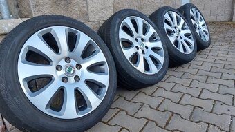 Alu kola 5x112 r17 originál Škoda Octavia III - 13