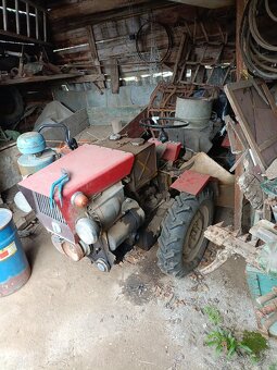 Prodám malotraktor 4 x 4, motor TK - 13