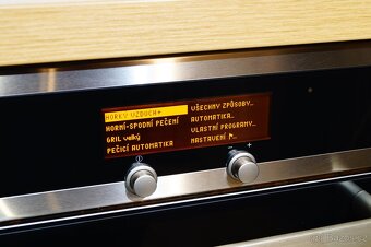 Miele nerezový vestavný sporák H4540E - KAT, 2 varianty varn - 13