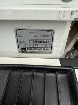 Šicí stroj Durkopp Adler 1220 se 2 jehlami, 4 mm, šicí stroj - 13