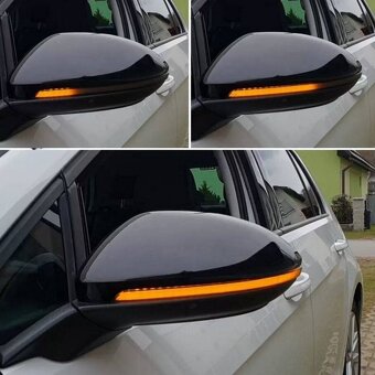 Dynamicke blinkry LED smerovky do spetnych zrcatek - 13