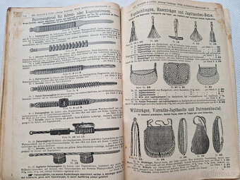 Starý katalog ceník 1894 zbraně střelivo myslivecké vybavení - 13
