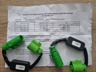 LED Moduly zadné dynamické smerovky Audi - 13