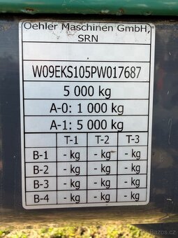 Traktorový vlek OEHLER EDK 60 S - 13
