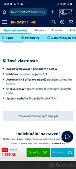 Kapslový kávovar Bosch Tassimo - 13