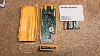 Digitální měřič izolačních odporů MEGGER BM 80/A (AVO) - 13