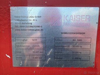 SPECIÁLNÍ 14m +ROZTAH - KAISER - Přep.dlouhých materiálu - 13