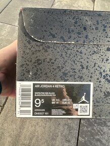 Air Jordan 4 Red Cement - Vel 43 EU - 13