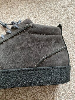 Nové pánské zimní kožené boty Baťa s kožichem - č. 42 - 13