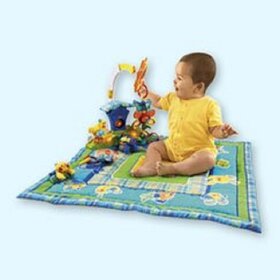 Hrací aktivní dečka s hrazdičkou zn. Fisher Price - 13