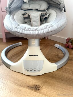 Elektrická houpačka a lehátko Mama Kiddies Premium 2v1 s - 13