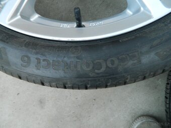 alu kola 5x112+letní pneu Continental r18 - 13
