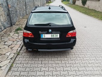 BMW 520D kožený interiér E61 - 13
