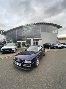 Není to projekt ale Audi 80 cabrio 2.6 6v manuál - 13