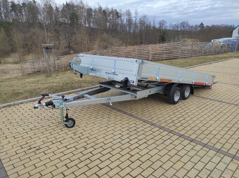 Sklopka Temared, ALU bočnice, 406x204cm, 2700kg, nájezdy - 13