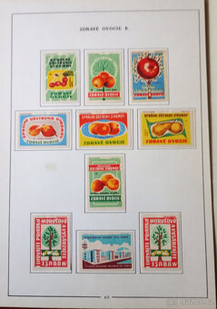 Zápalkové nálepky Slovensko 1959 - 1960 - 13