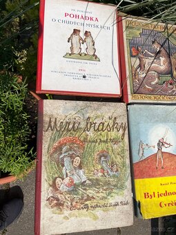 Retro dětské kostky a pohádkové knížky - 13