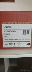 Přeskáče Atomic Hawx 3 kids 21/21.5 - 13