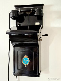 Starožitný telefon L.M.ERICSSON AC-140, rok 1933 - 13