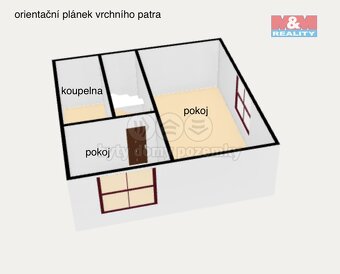 Pronájem bytu v rodinném domě, 68 m², Čermná nad Orlicí - 13