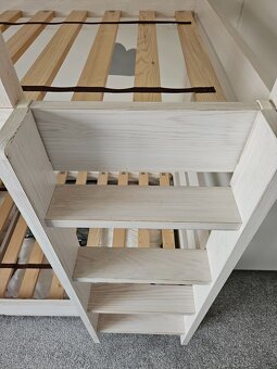 Palanda 2x150kg, 200x90cm, 2 úložné prostory, rošty a žebřík - 13