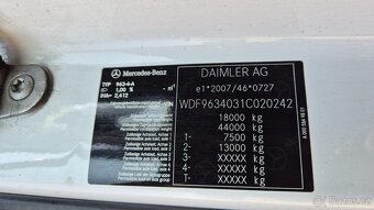 Prodám MERCEDES-BENZ ACTROS 1848 GIGA SPACE EURO 6 - 13